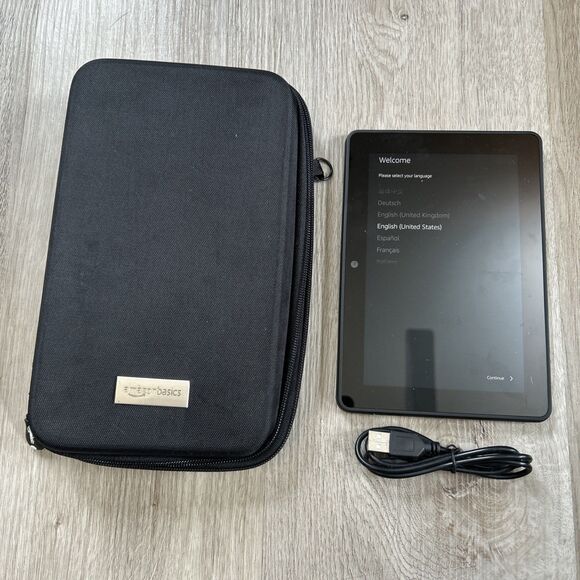 Amazon Kindle Fire HDX (3rd Gen) C9R6QM 12GB 8.9" Screenc Tablet Tested Works - Picture 1 of 8